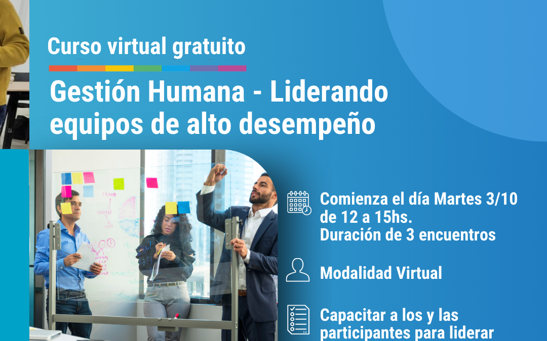 Curso Gestión Humana – Liderando equipos de alto desempeño