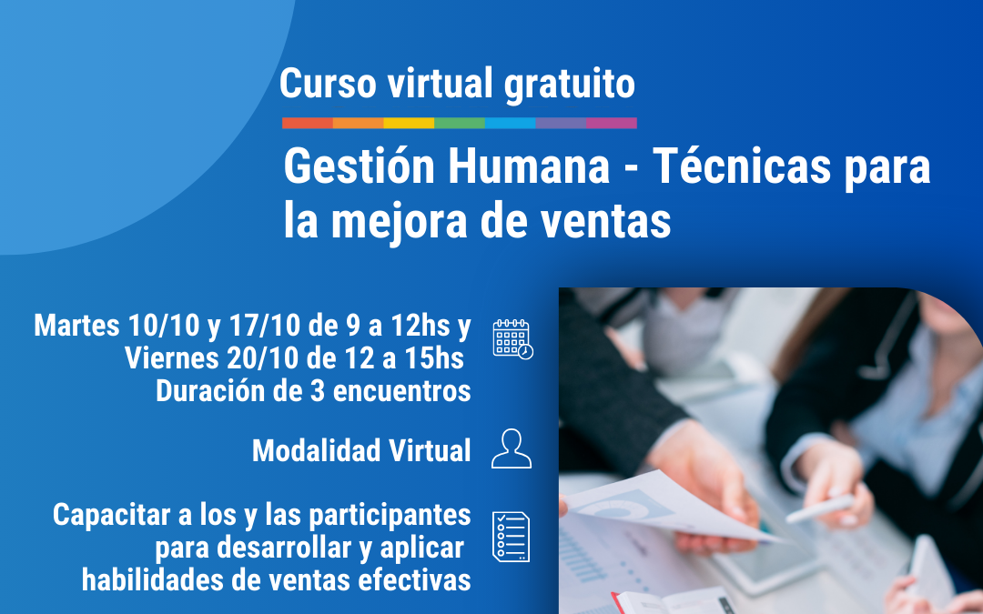 Curso Gestión Humana – Técnicas para la mejora de ventas